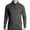 Dark Gray, variant on Dagegui Mens Long Sleeve Shirts Trendy Half Zip Collared Pullover Tops Solid Color Quick Dry Gym Workout Tees Lightweight Running Athletic T-Shirts Black,M