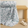 thumbnail image 4 of Soimoi White Cotton Poplin Fabric Flower Leaves Fabric Prints By Yard 56 Inch Wide, 4 of 7