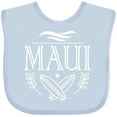 thumbnail image 3 of Inktastic Maui Hawaii Surfing Boys or Girls Baby Bib, 3 of 4