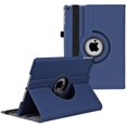 thumbnail image 1 of iPad 10.2 Case iPad 9th Generation 2021/ iPad 8th Generation 2020/ iPad 7th Generation 2019, 360 Degree Rotating Stand Case Protective Cover with Auto Sleep/Wake Function(Navy Blue), 1 of 7