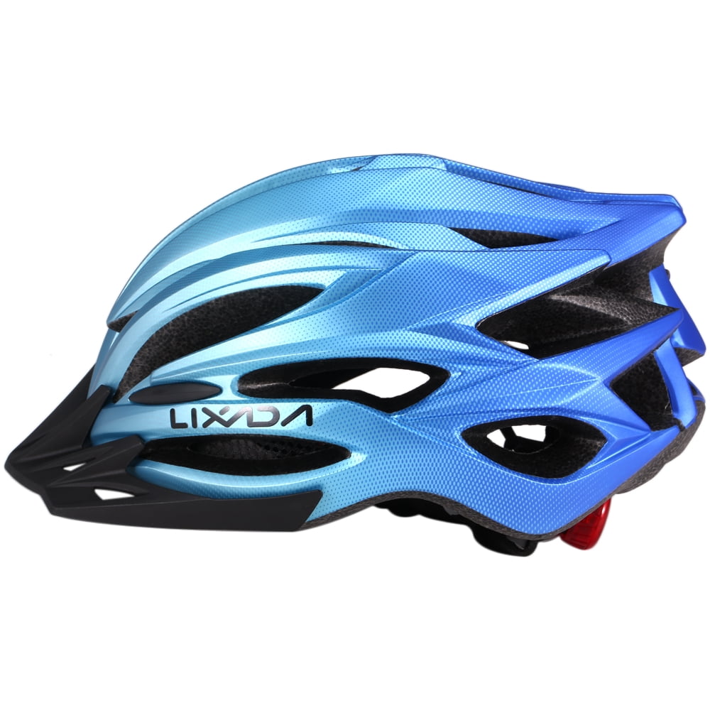 Details about / Mountain Bicycle Road Bike Cycling Safety Helmet with Rear Light Sun Visor I6A2