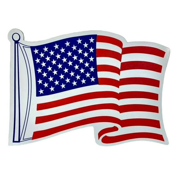 American Flag Magnet, 7 in
