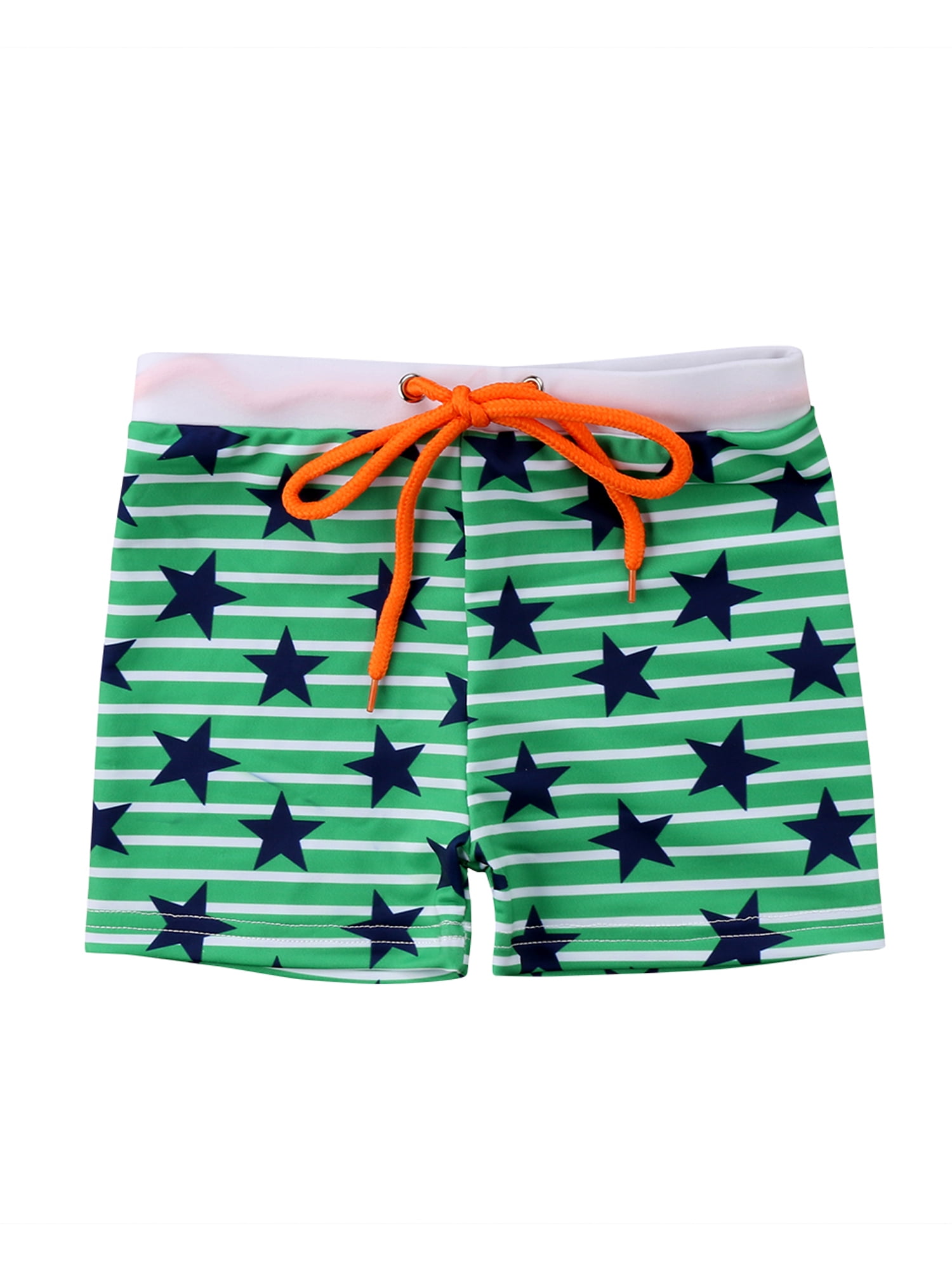 White Soda Boys Green UPF 50+ Blue & White Swim Nappy Swimwear 