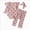 C458--Pink, variant on 12-18 Months Toddler Girl Clothes Girls Fall Winter Outfit, Long Sleeve Ruffle Top Floral Pants 2Pcs Clothing Set Baby Girl Clothes Infant Newborn Outfits Romper Pants Pink
