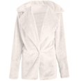 thumbnail image 5 of Womens Faux Fur Jacket Sherpa Warm Fleece Fuzzy Coat Open Front Long Sleeve Flurry Winter Fashion Clothes 2026, 5 of 6