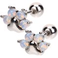 thumbnail image 1 of 1 par de pendientes con forma de pata de gato para mujer, pendientes para niña, joyería decorativa para las orejas, 1 of 7
