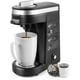 thumbnail image 1 of Cafetera monodosis CHULUX para café de un solo taza con depósito de 12 onzas, negra, 1 of 3