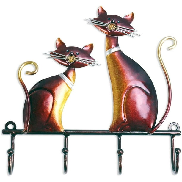 Hooks Key Rings Key Board Key Rack Hanger Coat Rack Coat Hook Cat Wall