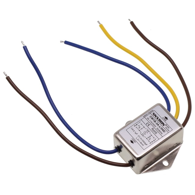 Anti-Interference Ac 250V Power Filter Emi Line Audio Purifier Cw1B-L 3A/6A/10A