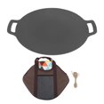 thumbnail image 2 of Poêle à Griller Ronde, Poêle à Griller Coréenne Cuisson Rapide et Uniforme avec Fil pour la Maison, 2 of 7