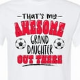 thumbnail image 4 of Inktastic That's My Awesome Granddaughter out There with Soccer Balls T-Shirt, 4 of 5