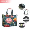 thumbnail image 2 of Pioneer Flower Floral Print Pattern Travel Tote Bags for Women Carry On,Large Weekender Bags for Women Travel,Multi Functional Duffle Bag for Work,Shopping,Sports, 2 of 5
