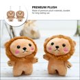 thumbnail image 3 of BRIGHTFUFU 2Pack Small Plush Keychain Cute Key Chains for Everyday Use, 3 of 8