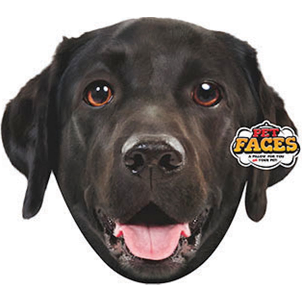 Pet Face PillowsBlack Labrador