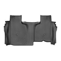 WeatherTech Custom Fit FloorLiners compatible with Silverado 1500, Sierra 2500HD/3500HD, Silverado 2500HD/3500HD, Sierra 1500 Limited - 2nd Row, Black