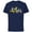 Navy, variant on Disney Mickey and Friends Easter Egg Hunt - Short Sleeve Cotton T-Shirt for Adults - Customized-Black