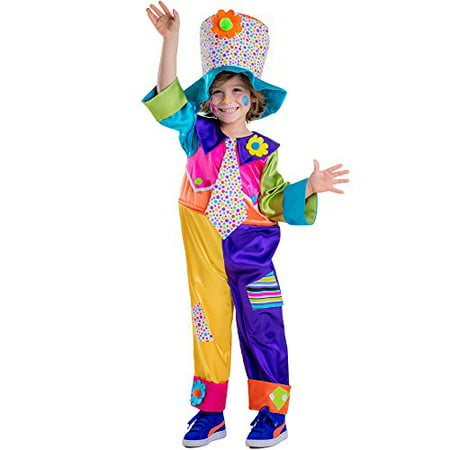 Dress Up America Circus Clown Costume - Size Large (12-14)