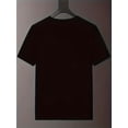 thumbnail image 2 of Camiseta informal de manga corta para hombre con estampado geométrico de planetas coloridos. 100 % algodón, tejido de punto transpirable, corte regular para el fin de semana de verano, prenda cómoda,, 2 of 6