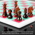 thumbnail image 4 of fastboy Silicone Chess Mold Resin Safe Heat-resisting Mould Home Molds Homemade Handmade 3D Crafts Casting Molding Tools Gagets Type 3, 4 of 7