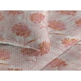 thumbnail image 3 of Ambesonne Floral Quilted Bedspread Set 3 Pcs, Circular Flower Silhouette, Queen, Dried Rose Blush and Pink, 3 of 4