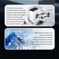 thumbnail image 4 of Smart Health Ring, Sleep Monitoring Smart Ring Health Tracker Stainless Steel Silver  for Men for Xmas Gifts, 4 of 7