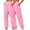Pink, variant on hotojiny 2PC Sweatpants Women Elastic High Waisted Loose Jogger Pants Workout Running Athletic Trousers with Pockets