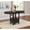 Espresso#1, variant on Modern Dining Tables, Illkirch Espresso Oval Extension Leaf Dining Table, Espresso Dining Tables,Solid Wood+Mdf Large Dining Tables, Furniture Dining Tables