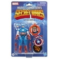 thumbnail image 3 of Marvel Legends Series Secret Wars Captain America, Retro Marvel Collectible Action Figure (6”), 3 of 14