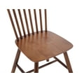 thumbnail image 6 of Dayalane Farmhouse Windsor Dining Chairs Set of 4, Solid Wood Spindle Back Dining Side Chairs, Mid-Century French Country Oak Kitchen Chairs for Dining Room Living Room Kitchen Restaurant, Walnut, 6 of 16