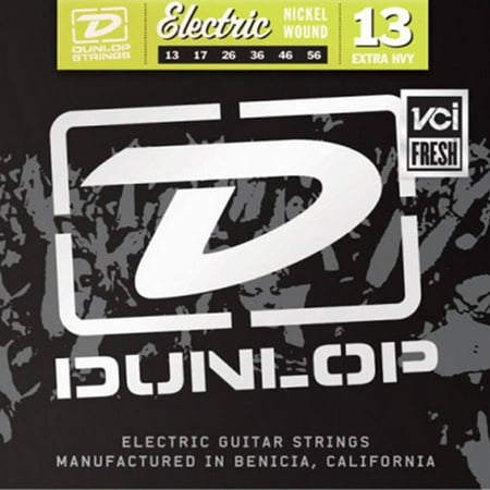 Dunlop - DEN1356 - Nickel-Plated Steel Ultra Heavy Electric Guitar 6-String Set - .013-.056