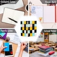 thumbnail image 6 of FORMRS 1-Subject Spiral Notebook 8" x 5" College Ruled 60 Refillable Sheet, 2 Pack, Yellow Checkered Pattern, 6 of 7