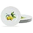 thumbnail image 3 of Reston Lloyd 72419 6pc Melamine Salad Plate Set  Fresh Lemons, 3 of 4
