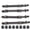 Titanium, variant on BIMZUC 4Pcs CVD Front Rear Drive Shaft Metal Transmission Axle for Traxxas Slash 4X4 1/10 RC Car Red