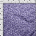 thumbnail image 3 of oneOone Cotton Poplin Twill Violet Fabric Texture Leaf Diy Clothing Quilting Fabric Print Fabric By Yard 56 Inch Wide, 3 of 4
