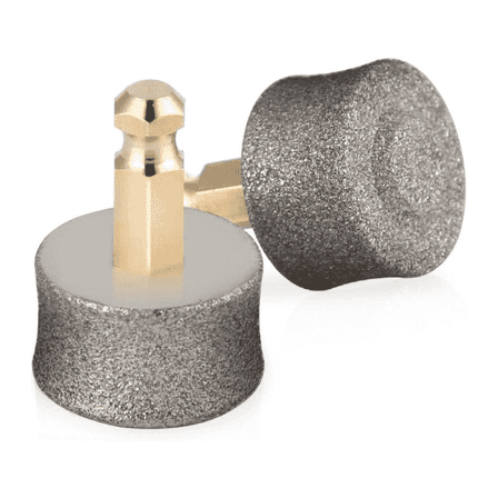 BOSHEL Dog Nail Grinder Head & Pet Nail Grinder Diamond Tip Replacement - 2 Pack Dog Claw Smoothing Grinder Bits