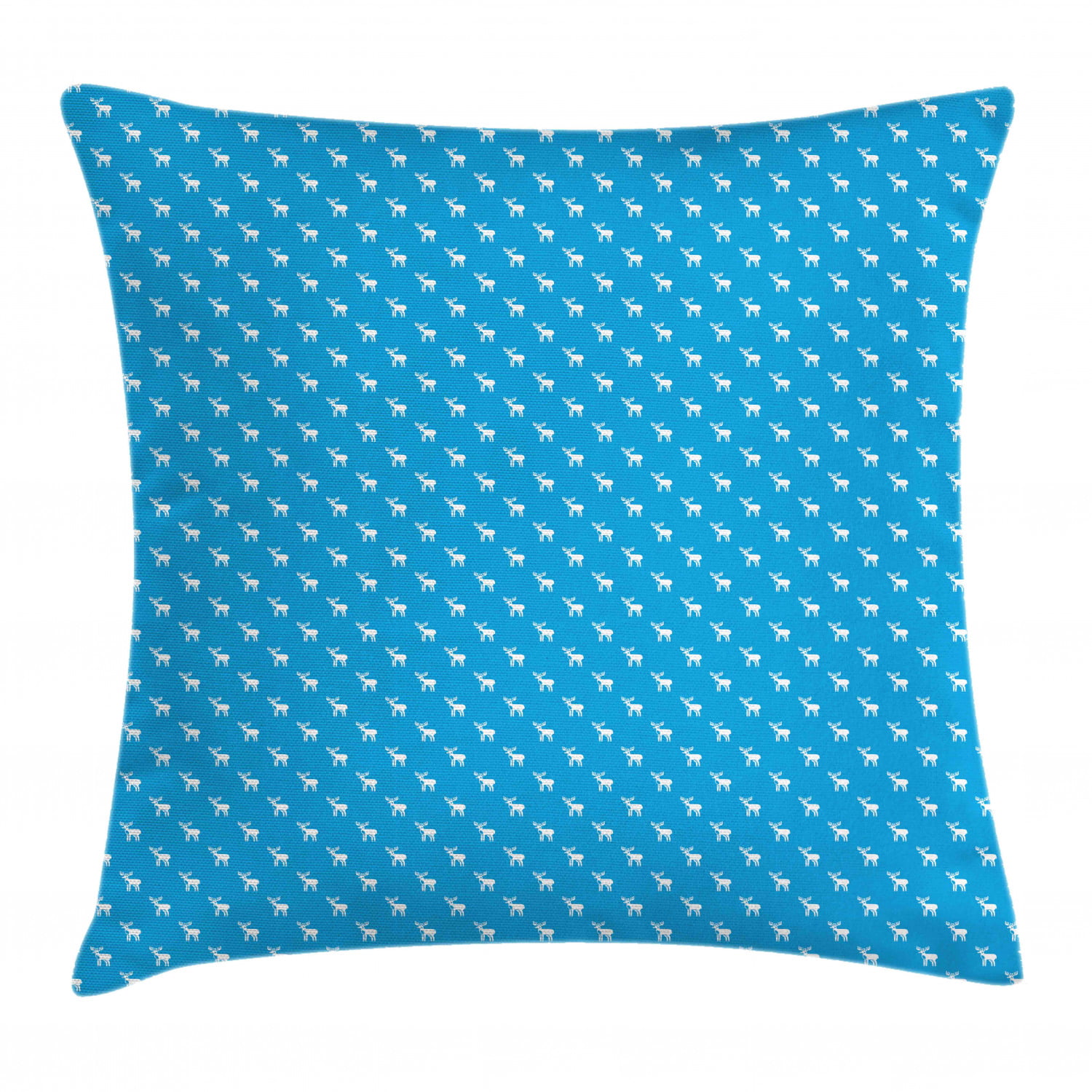 18x18 Skyvora Blue Leopard Throw Pillow Multicolor