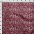 thumbnail image 3 of oneOone Cotton Poplin Burgundy Fabric Skins Animal Sewing Fabric By The Yard Printed Diy Clothing Sewing Supplies 42 Inch Wide, 3 of 4