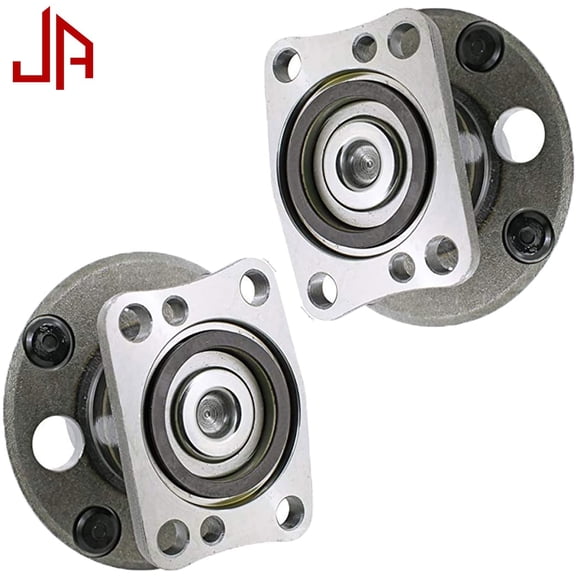 JADODE Wheel Bearing 512490 Rear Wheel Hub Bearing Assembly Replacement for Ford Fiesta 2011 2012 2013 2014 2015 2016 2017 2018 2019 Hub Bearing OE Directly 4 Lugs w/ABS 2pc