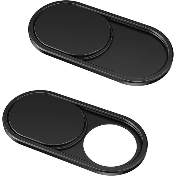 Funda para cámara web Slide CloudValley de 0,6 mm, metal ultrafino, paquete de 2