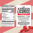 thumbnail image 6 of Darrell Lea Soft Australian Licorice Variety Pack of 3 with Empire Mercante Digital Recipe Book, 1 of each (Original Black Licorice, Strawberry Licorice, Mixed Fruit Licorice) 21 oz total, Non-GMO, 6 of 9