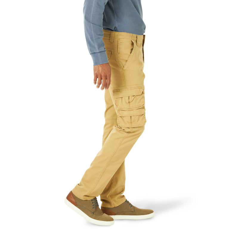 Wrangler Men's Stretch Taper Leg Regular Fit Cargo Pant