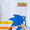 White, variant on Sega Sonic The Hedgehog Boys Short Sleeve Puff Print Ringer T-Shirt, Sizes XS 4/5-XXL 18/20
