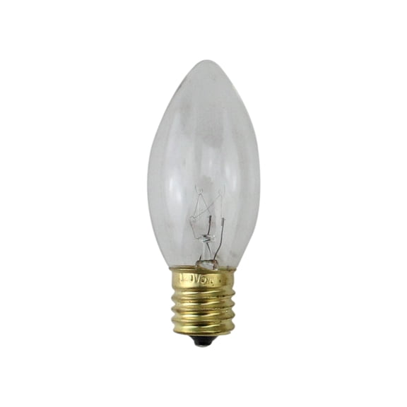 Pack of 25 Clear C9 Christmas Replacement Bulbs