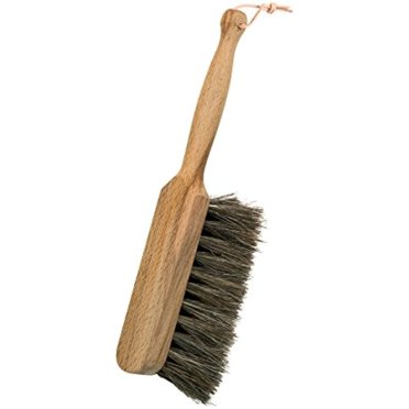 Redecker Horsehair Childrens Hand Brush With Oiled Beechwood Handle, Extra-Small Kid-Friendly Design, 8-1/4-Inches