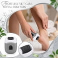 thumbnail image 2 of Electric Foot Callus Remover Professional Rechargeable Pedicure Tool 0.5 lbs with Replacement Grinding Heads for Smooth Feet and Dead Skin Removal, 2 of 6