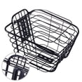 thumbnail image 5 of Large-capacity Metal Bicycle Basket for Mountain Bike Rear Rack Electric Scooter Front Storage Removable Bike Accessories Sturdy Carrier for Groceries Water Bottles Toys (290x190x190MM), 5 of 9