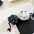 thumbnail image 5 of Negro, Funda de Silicona de Dibujos Animados 3D para Airpods Pro, Cute Night Demon Kawaii Fun Impermeable a Prueba de Golpes para Airpod Pro Funda de Carga Funda Protectora con Llavero, 5 of 5