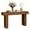 Burnt color (relief), variant on 63-Inch Farmhouse Console Table - Narrow Wooden Sofa Side Table - Storage Shelf - Entryway, Hallway, Living Room, Foyer, Behind Couch - Mountain grain sandalwood T6801 (embossed) wood color