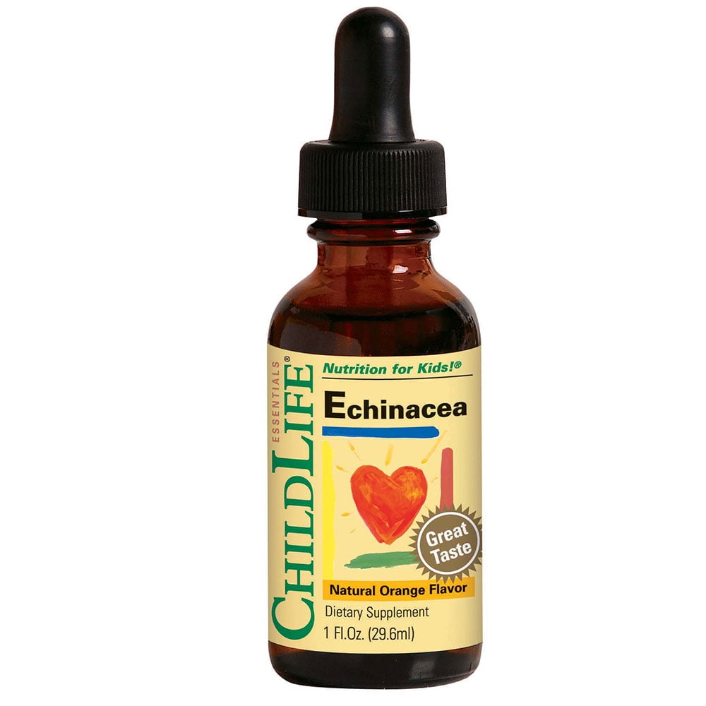 ChildLife Essentials Echinacea Liquid Drops, Natural Orange, 1 Fl Oz, 1
