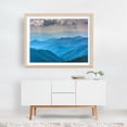 thumbnail image 6 of Blue Layers 02 - North Carolina Photography Unframed Wall Art Print 16 x 24 inches, 6 of 7